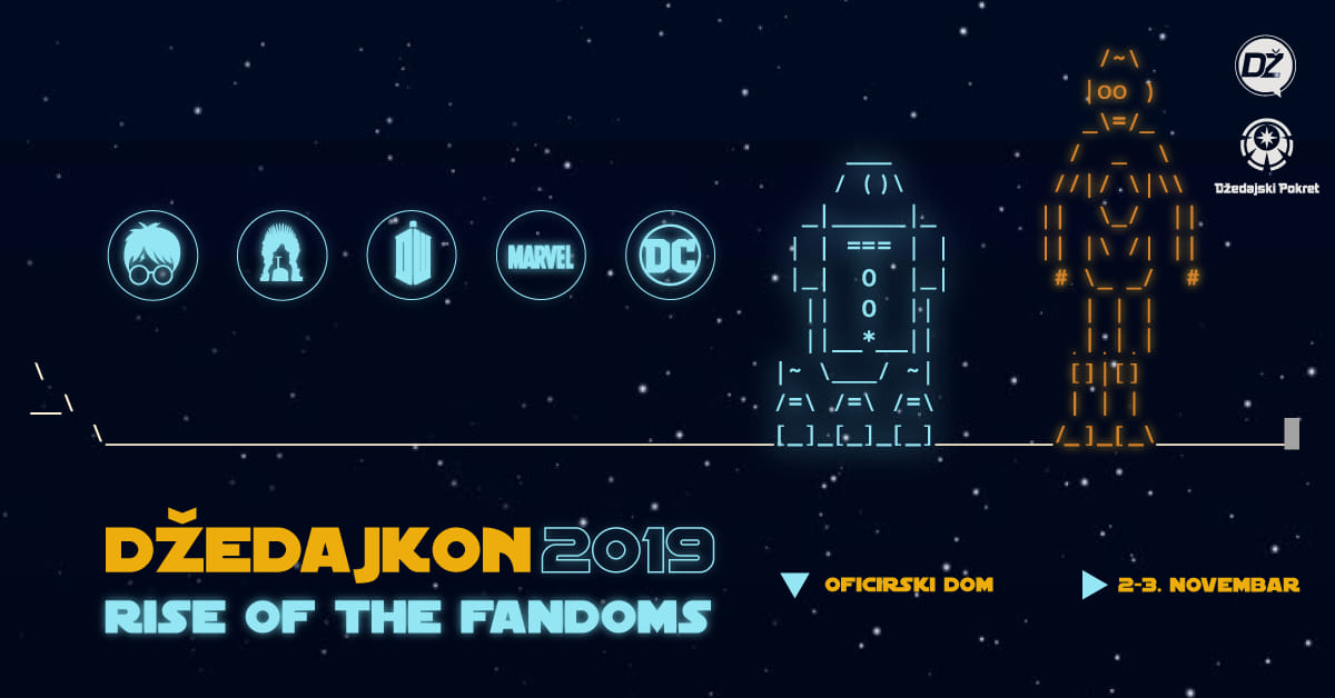 Džedajkon 2019 - Rise of the Fandoms