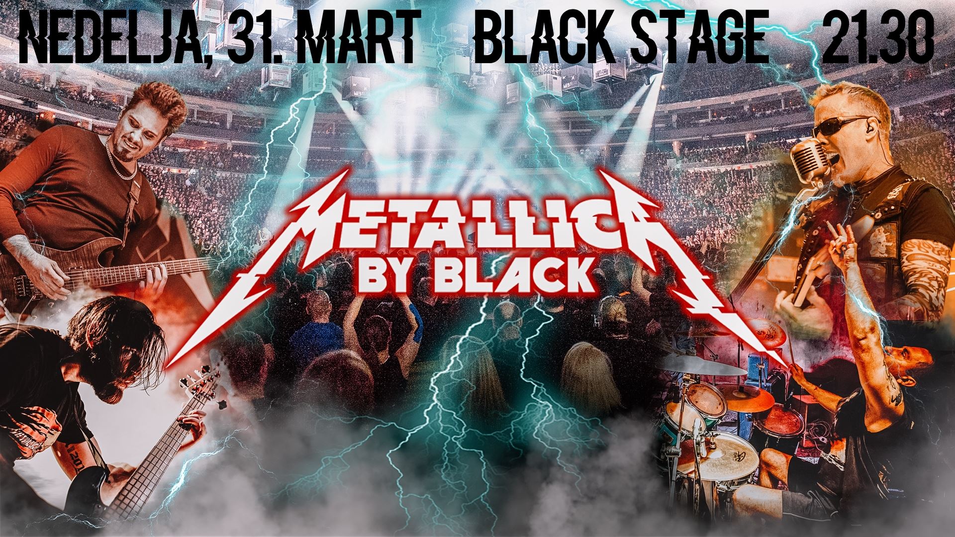 Metallica Tribute by Black - 31. mart - Niš
