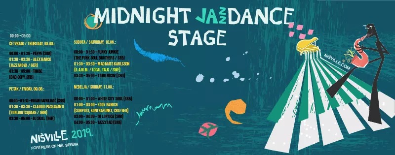 Nišville Midnight Jazzdance Stage 2019