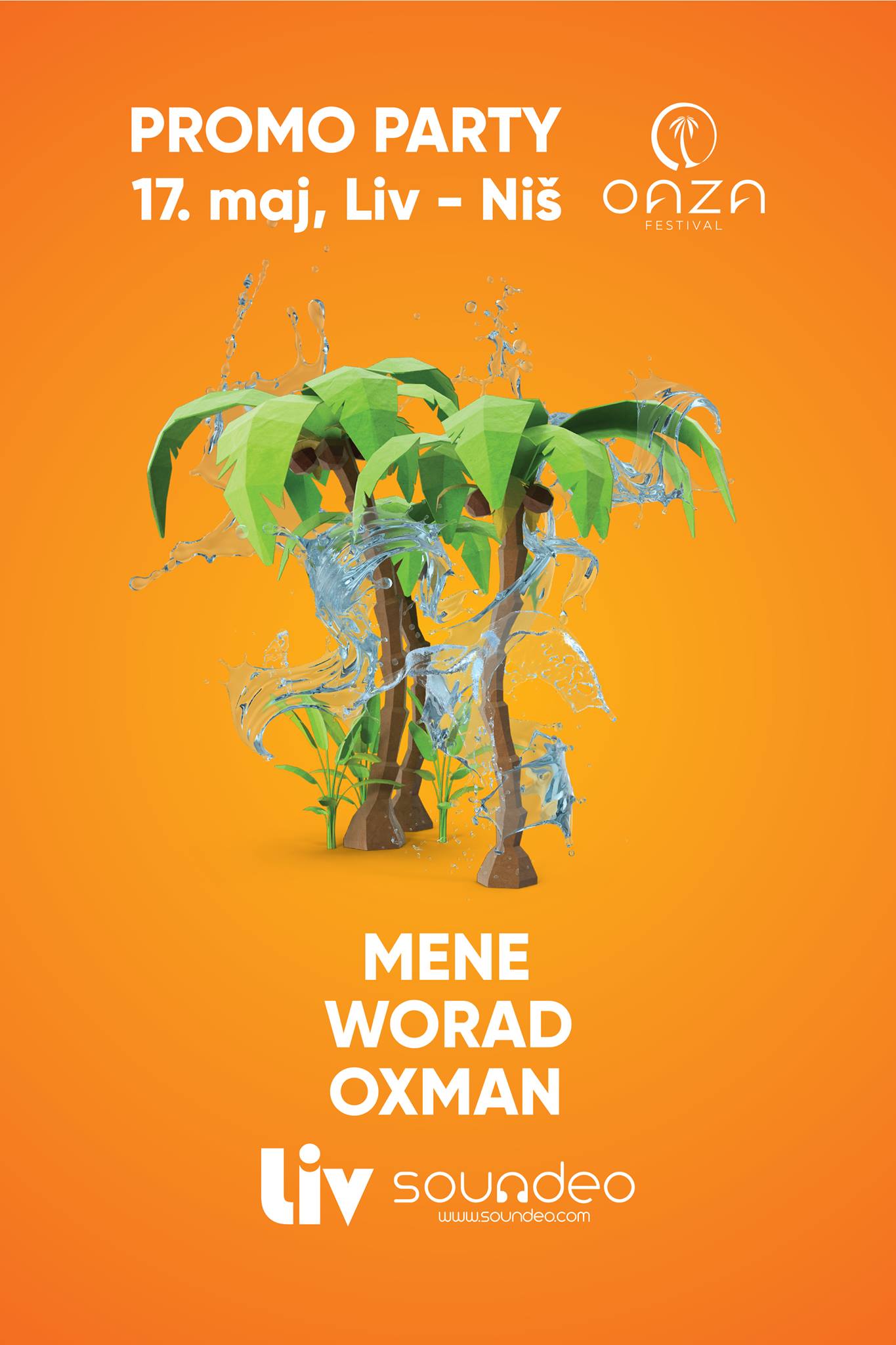 Promo Party w/ Mene, Worad, Oxman @ Liv