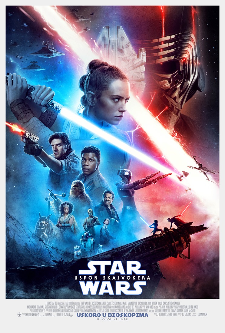 Star Wars Uspon Skajvokera-pretpremijerno u bioskopu Vilin Grad
