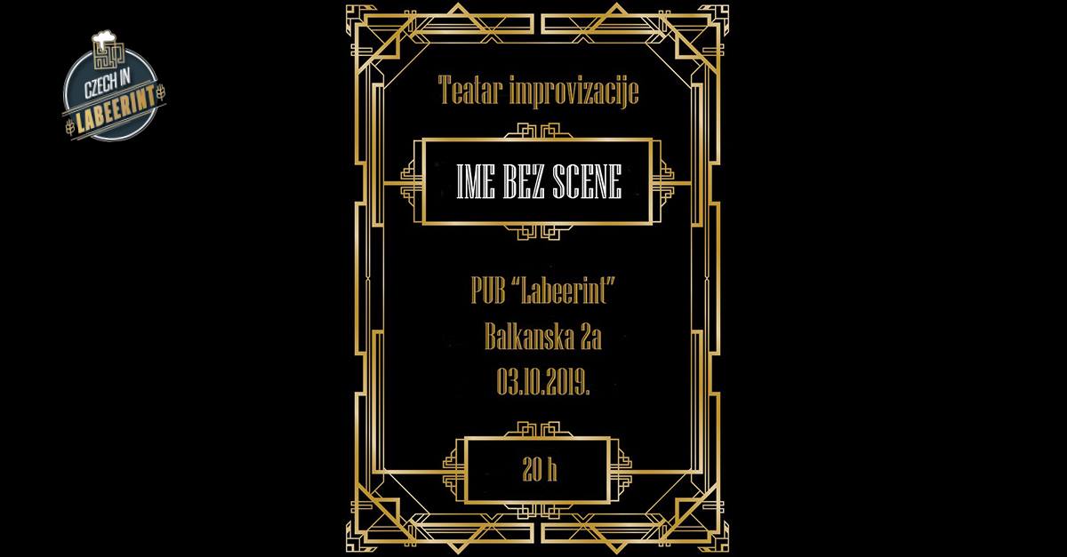 Teatar improvizacije-Ime bez scene