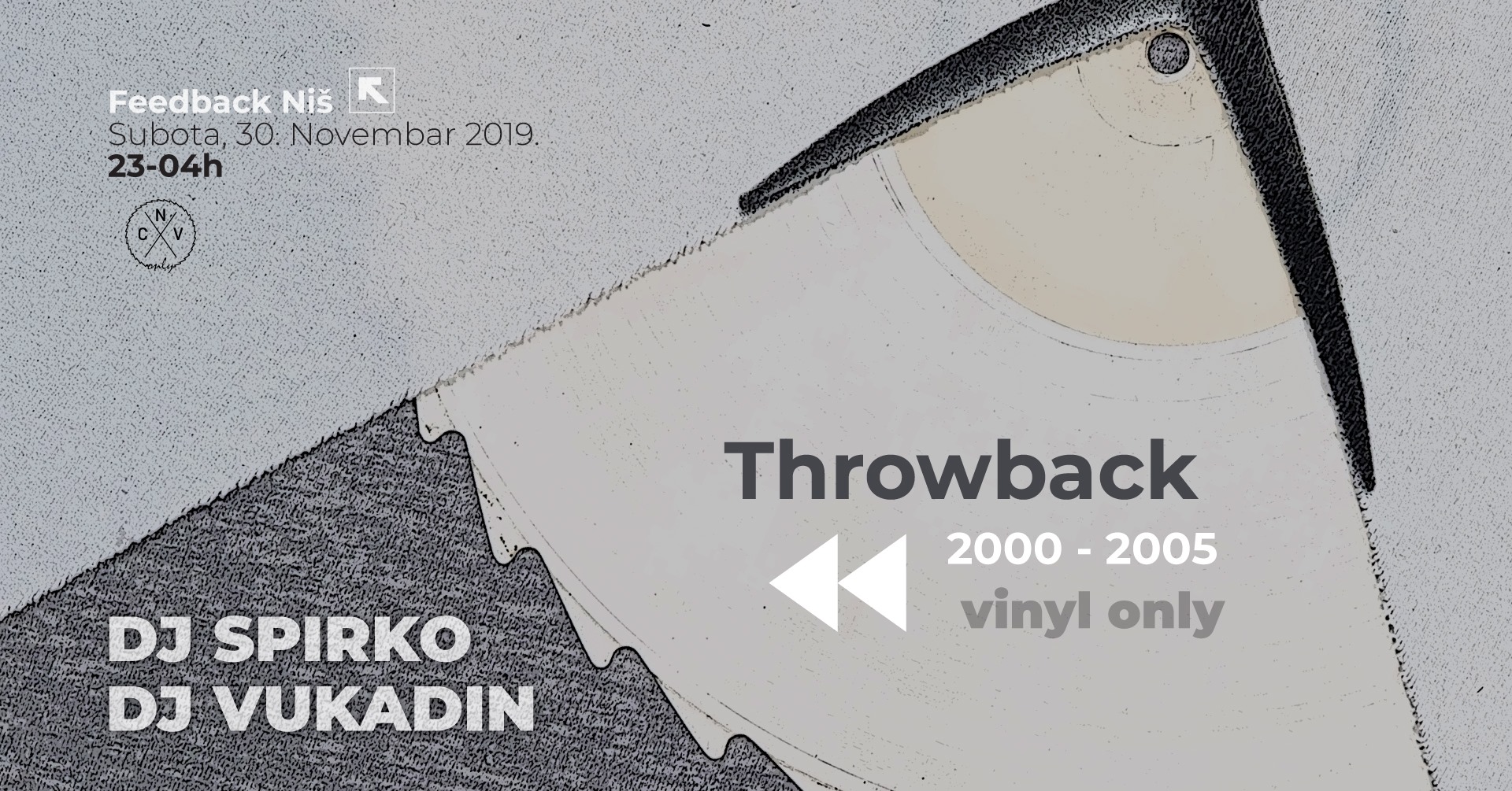 Throwback - DJ Spirko - DJ Vukadin - 30. Nov - Feedback