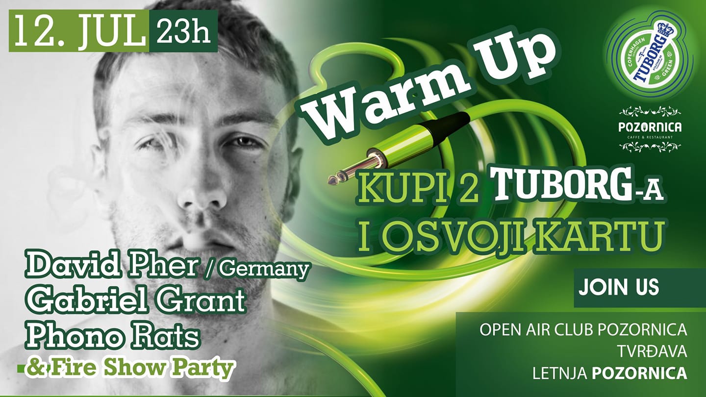 Tuborg Warm Up Party@Cafe Pozornica